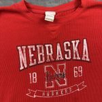 Nebraska Cornhuskers Shirt Womens 2XL Red Long Sleeve College Football Size undefined Photo 2