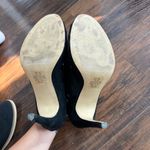 Elle  Black Lace-Up Cutout Heels Photo 5