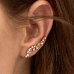 BaubleBar Farrah ear crawler earrings Photo 1
