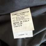 Max Mara  Pianoforte Crinkle Maxi Skirt Bubble Hem Black Vintage‎ Photo 7