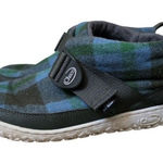 Chacos Chaco Rambler Green Plaid Wool Boots Shoes Women 8.5 EU 39.5 Traction Treads Photo 0