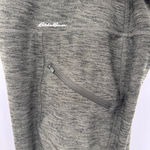 Eddie Bauer  Leggings Olive Green Black Zip Thigh Pockets Ankle Length Athletic M Photo 5