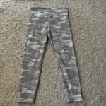 Athleta White Camo Leggings Medium Photo 1