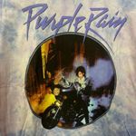Prince and the Revolution Purple Rain Soul Rock Tie Dye M Photo 1