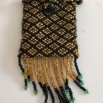 Beaded Medicine Bag Necklace NWOT Photo 1