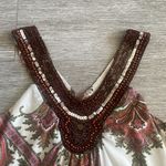 Studio Y  Boho Beaded Halter Tank Top Photo 2