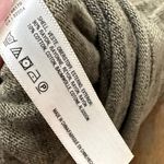 Anthropologie  Olive Green and Black Striped Women's Top size Large Photo 7