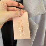 Missguided | Side Split Midaxi Formal Coat Light Purple Gray Size 6 NWT Photo 5