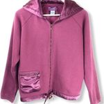 Denim & Company  Hooded Sweatshirt Jacket Photo 0