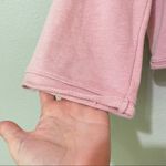 Madewell  Pink Oversized Hoodie Sweatshirt Womens XS Barbie Casual Pullover Photo 8