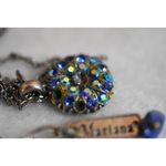 Mariana Guardian Angel Swarovski Crystal 16 Inch Silver Tone Necklace Photo 5