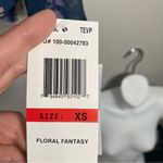 Jolt New Floral Fantasy Cold Shoulder Blouse Size XSmall Photo 5