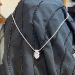 Swarovski Elements Infinity Heart Pendant on Silver Chain Necklace Photo 13