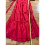 Sugar Lips  red tie back dress size large Photo 3