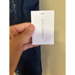 Coldwater Creek Womens Navy Sleeveless Beaded Embellished Top Size L Polyester Photo 3