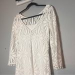 Lilly Pulitzer Topanga Dress Mini White Lace Crochet Long Sleeve Size Small Photo 7
