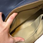 Vintage King Ranch Purse Navy and Tan with customization of initials Blue Photo 3