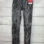 Spanx NEW Faux Leather Snake Shine Leggings Women's XS Slimming Shapewear Photo 1