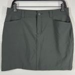 Eddie Bauer Golf Skort Athletic Outdoor Stretch Pockets Gray Womens Size 6 Photo 1