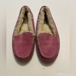 UGG  Australia Womens Ansley
Moccasin Slippers purple  Sheepskin Slip On Size 9 Photo 1
