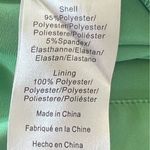 Anthropologie Hutch Pleated Utility Shorts Hi Rise Satin Green Size M NEW $148 Photo 6