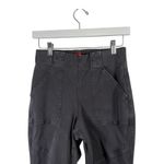Spanx Stretch Twill Cargo Jogger Pants Grey Mid Rise Boho Womens Size Small Photo 1