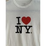 Gildan I Love‎ NY Tee Shirt Classic Cotton XS Babydoll Hipster Y2K Retro Comfort Photo 1