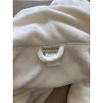 Pottery Barn  Womens Size XL Plush Long Bath Robe Ivory Belted Pockets‎ Luxury Photo 3