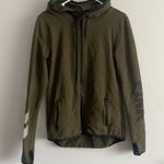 PINK - Victoria's Secret Olive Green Pink Zip Jacket Photo 0