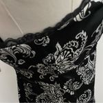 White House | Black Market  Babydoll Cami Camisole Floral Lace Silk Sleeveless Y2K Photo 8