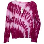 Style & Co Cotton Dolman Pullover 100% Cotton Mock Neck Sweater, Geode Dye Pink Photo 0