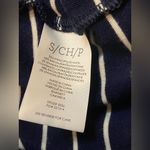 CAbi  Style #5556 Ahoy Long Sleeve Navy White Top Photo 4