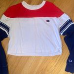 Champion Women’s Small Cropped Long Sleeve Tee. Photo 0