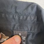 Harley Davidson 90's COllared‎ V Cut Vest Tank Snap Buttons Size Small Womens Black Photo 7