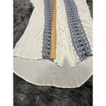 cupio  White Dress Womens Large ‎ Embroidery Photo 5