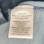 Evereve  Women’s Yana Velvet Ruffle Top in Blue Size S NEW Smocked Blouse Boho Photo 7