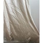 VTG Private Moments Satin Slip Dress Fairy Coquette Spaghetti Bow Tie V Neck XS Photo 3