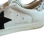 Vintage Havana  Carla cheetah sneakers white/black women’s size 8 Photo 6