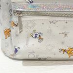 Lounge Fly  Disney Silver 100th Anniversary Mickey & Friends Mini Backpack Photo 2