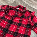 BED HEAD Women’s Size Small Nicholas Plaid 100% organic cotton Pajama Set Red Photo 7