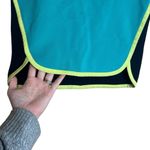 Gianni Bini Stretchy Bodycon Mini Pencil Skirt Colorblock Green Retro Sz S NEW Photo 2