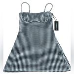 🖤🤍 NWT Kimberly C Black & White Gingham Active Dress – Women’s Small 💫 Photo 1