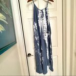 Buenos Ninos V neck blue and white pant suit Photo 3