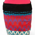 Plenty By Tracy Reese Multicolor Geometric Print Skirt Size 2 Stretch Waistband Photo 3