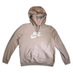 Nike  Sportswear Club Fleece Hoodie Pullover Beige Women's Size Large Photo 0