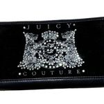 Juicy Couture Y2K  Velvet Leather Rhinestone Scotty Zip Around Wallet Photo 0