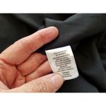 CHELSEA 28 Black Long Sleeves Mock Neck Ruched Bodycon Midi Dress Womens Sz (S) Photo 10