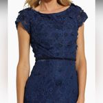 Mac Duggal  67711 Floral Applique Boat Neck Long Maxi Gown Photo 2