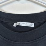 ZARA  Oversized Black Shirt Size Small #5577 Photo 2