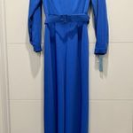 Antonio Melani NWT  Women’s Blue Freddy Long Sleeve Jumpsuit Size 2 Photo 3